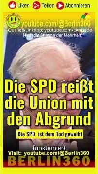 🤡🚨#SPD #CDU #Union #AfD #Brandmauer #Ostdeutschland #Wahlen #Merkel #Klingbeil #Herles #nius #merz