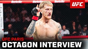 Sam Patterson Octagon Interview | UFC Paris