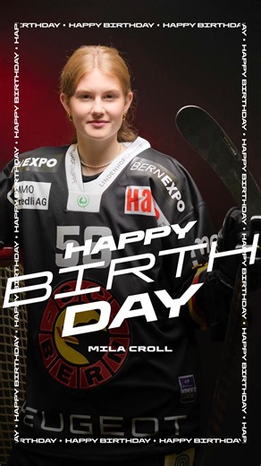 Mila Croll wird 17! Happy Birthday Mila!🎉 | SC Bern