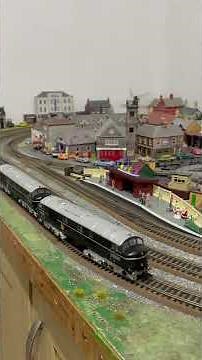 My Bachmann LMS 10000 & 10001 diesel locomotives running on the model railway #00gauge #modeltrains