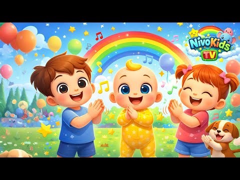 Hello Hello Clap Your Hands 👏 | Sing Along Nursery Rhyme for Toddlers