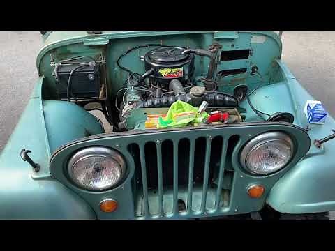 Engine Service on 1968 Jeep CJ5 Universal Dauntless 225 V6