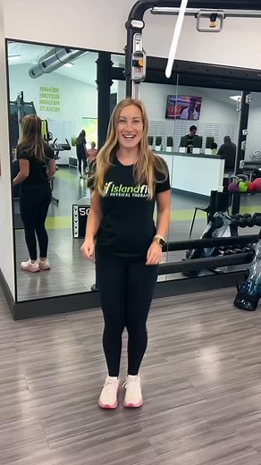 Challenge accepted: Can you jump without bending your knees? It’s harder than it looks, your calves and ankles do all the work here 👀🦶⚡️ (For our fellow clinicians: an “ankle-dominant” jump where the plantarflexors and SSC do the heavy lifting.) Give it a try and tell us… who passed the test best?🥳 #physicaltherapy #fmb #fitnesschallange #wellness | IslandFit Physical Therapy and Wellness