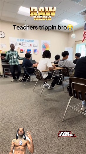 Tim Anderson on Instagram: "Teacher snaps on 2 students in the class and throws one phone against the wall 🦹🏽‍♂️🦹🏽‍♂️ #fyp #teacher #foryou Do yal think the teacher went too far ?"