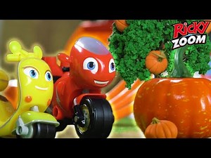 Giant Pumpkin 🎃 Ricky Zoom Halloween Toy Special 🎃 Ultimate Rescue Motorbikes for Kids
