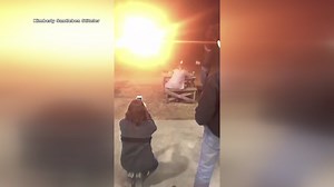 Texas woman celebrates divorce by using explosives to blow up wedding dress