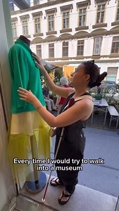 Fashion is tourism and I’ll stand on that. 💃 | Molly Burke