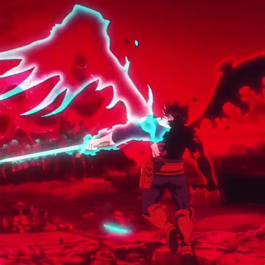 Black clover Asta's Devil Union form💥🤯☠️