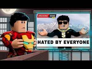 HATED Billionaire Became A SUPER HERO! (A Roblox Movie)