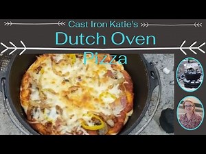 Cast Iron Camping Pizza