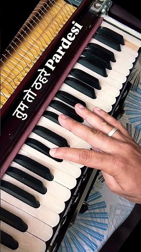 Tum To Thehre Pardesi Harmonium Tutorial | Full Lesson | Accurate Notes & Expression
