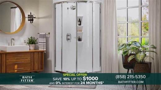 Bath Fitter TV Spot, 'Showers: Special Offer'