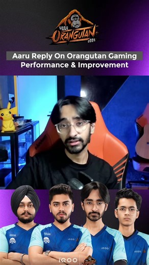 Aaru Reply On Orangutan Gaming Performance & Improvement #aarugaming #bgmiesports #akop #bgis2026