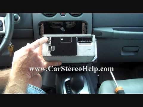 Jeep Liberty Car Stereo Removal 2002 - 2007 = Car Stereo HELP