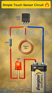 153K views · 1.1K reactions | Touch Sensor Circuit | Electric 2.0 | Facebook