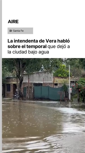 #Repost @airedesantafe  Vera fue epicentro de un evento climático...