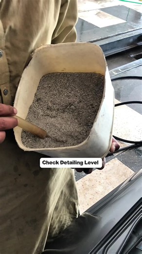 2005 Civic Engine Gearbox Sandblasting Check Detailing Level.#autodetailerpro #sandblasting #civic #engine #detailing