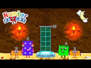 CBeebies Numberblocks Magic Run | Go Explore with the Numberblocks | Adventures in the Caves
