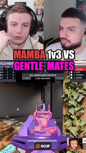 MAMBA ICY 1v3 vs. MATES 🥶