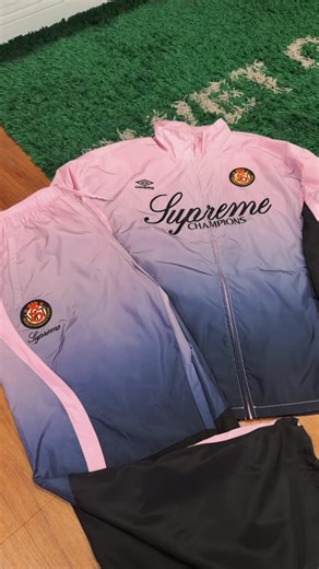WalkingOnEarth on Instagram: "🌎Supreme x Umbro Gradient Track Suit🌎 🌎Available at Sole Priority in San Jose California🌎 Sizes Large #supreme #supremetracksuit #supremeumbro"