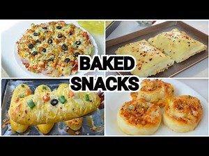 4 Mouthwatering Baked Party Snacks by (YES I CAN COOK)
