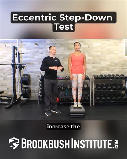 Brent Brookbush, CEO and Founder on Instagram: "🔴 Eccentric Step-Down Test⁠ ⁠ Video clip from the online course "Special Tests: Knee - Meniscus Tears, Patellofemoral Pain, and Fracture":⁠ ⁠ The course counts for 1 credit towards the Brookbush Institute certifications and is pre-approved continuing education.⁠ ⁠ Watch the full video and take the course!⁠ Go to our profile 👉 @BrookbushInstitute ⁠ Click on linkin.bio/brookbushinstitute⁠ Choose this image"