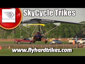 Skycycle from FlyHardTrikes award winning weight shift ultralight aircraft trike design.
