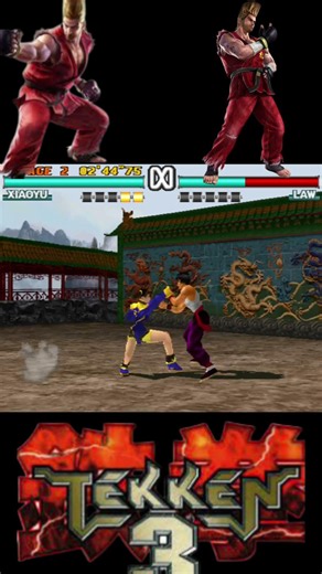 Xiaoyu TAKES ON Law in Tekken 3