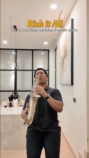 Risk it All - Bruno Mars (Saxophone Cover)