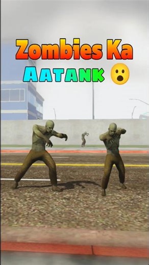 🏙️City Me Zombies Aagye🧟😰 | Indian Bike Driving 3D | #shorts #indianbikedriving3d #viral #trending