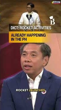 DICT: Rocket activities already happening in the PH