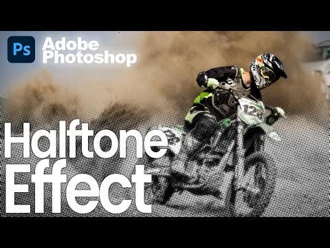 How to Create Dotted Halftone Effect in Photoshop