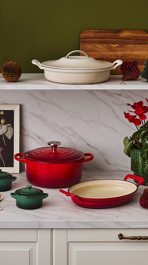 2.2K views · 40 reactions | Bring the magic of the season to your table. Our new Holiday Recipe Book is here, filled with festive flavours, timeless recipes, and inspiration for unforgettable gatherings. Discover our Holiday Recipe Book here: https://bit.ly/49zkI46 | Le Creuset Canada | Facebook