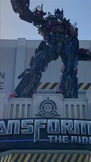 Transformers Ride 3D: Battle for the AllSpark Begins NOW! #shorts