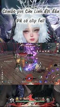Super easy auto pve combo for Cuu Linh when released in Vietnam #tutle #nghichthuyhan #swordofjus...