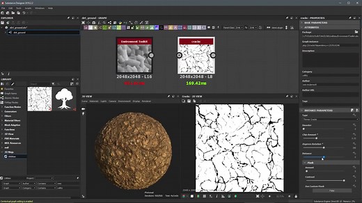 【转载】37集Substance Designer官方入门教程，创建您的第一个SD材质 含工程文件