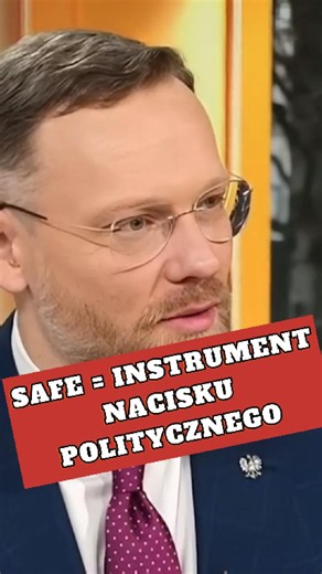 SAFE to też instrument nacisku politycznego‼️Państwo, które z jakichś powodów nie podoba się lewicowo-liberalnym elitom rządzącym w Komisji Europejskiej czy Unii Europejskiej pozostanie bez środków. A przecież są to pieniądze na polskie zbrojenia‼️ Kluczowa jest również wysokość spłaty tego kredytu – czyli jego realne oprocentowanie oraz to, jaka część środków trafi na polską armię, a jaka – bo to również jest w tym mechanizmie zaszyte – zostanie przeznaczona na zbrojenia dla Ukrainy. To także j