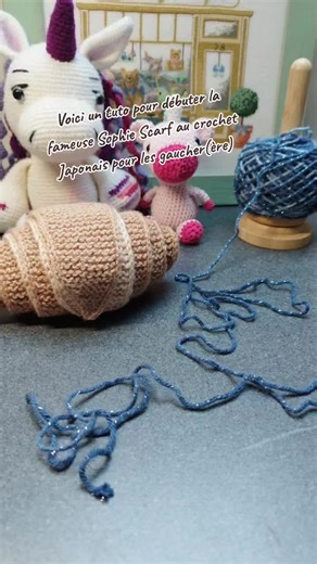 Tuto crochets: Réalisez la Sophie Scarf facilement