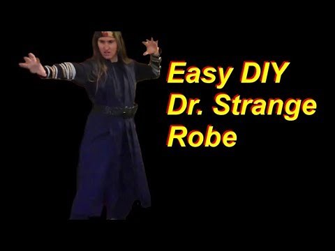 Easy DIY Dr. Strange Cosplay Robe
