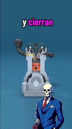 This is how a car engine piston works. Car engine: Piston How car engine works? #viral