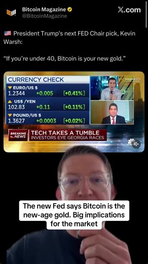 New fed just say bitcoin is a new gold #xrp #bitcoin #crypto #xrpcommunity #investing