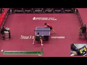 2017 Qatar Open (MS-R16) OVTCHAROV Dimitrij Vs YOSHIDA Masaki [Full Match|720p]