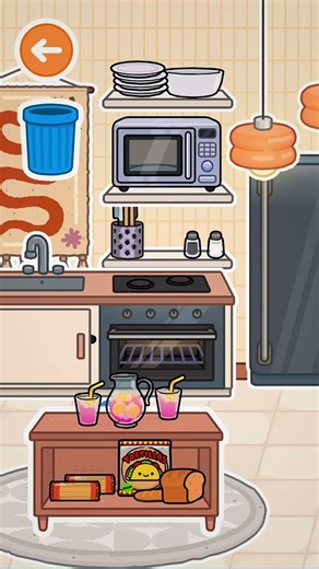 free toca kitchen build 🥣🤍