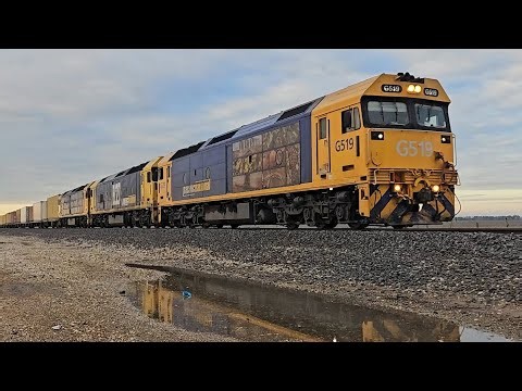 7901V PN down "Mildura Fruitflyer" (G G BL, 71W), Melbourne to Merbein, 0810, 19/3/26, Cope Cope VIC
