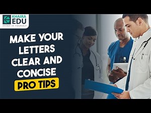 OET Writing : 5 Ways to make your letters clear and concise | Khaira Education