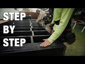 How To Build a Simple Deck | Framing & Posts (1/3)