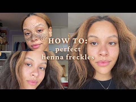 the real secret to natural, long-lasting henna freckles every time