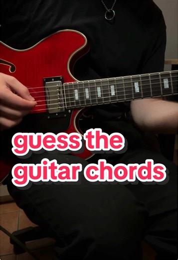 Can You Guess This Guitar Chord Progression?