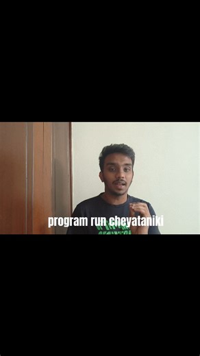 Adithya Atchyutanna on Instagram: "Why main is static ? . . . . . . . . . #java #explanation #telugu #codinglife #discipline"