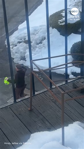 This UPS driver was lucky to drive away unscathed after a wild run-in with a couple of turkeys on the streets of Branford, Connecticut. https://abcnews.visitlink.me/7limD7 | ABC News